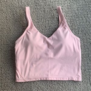 Cropped workout tank
